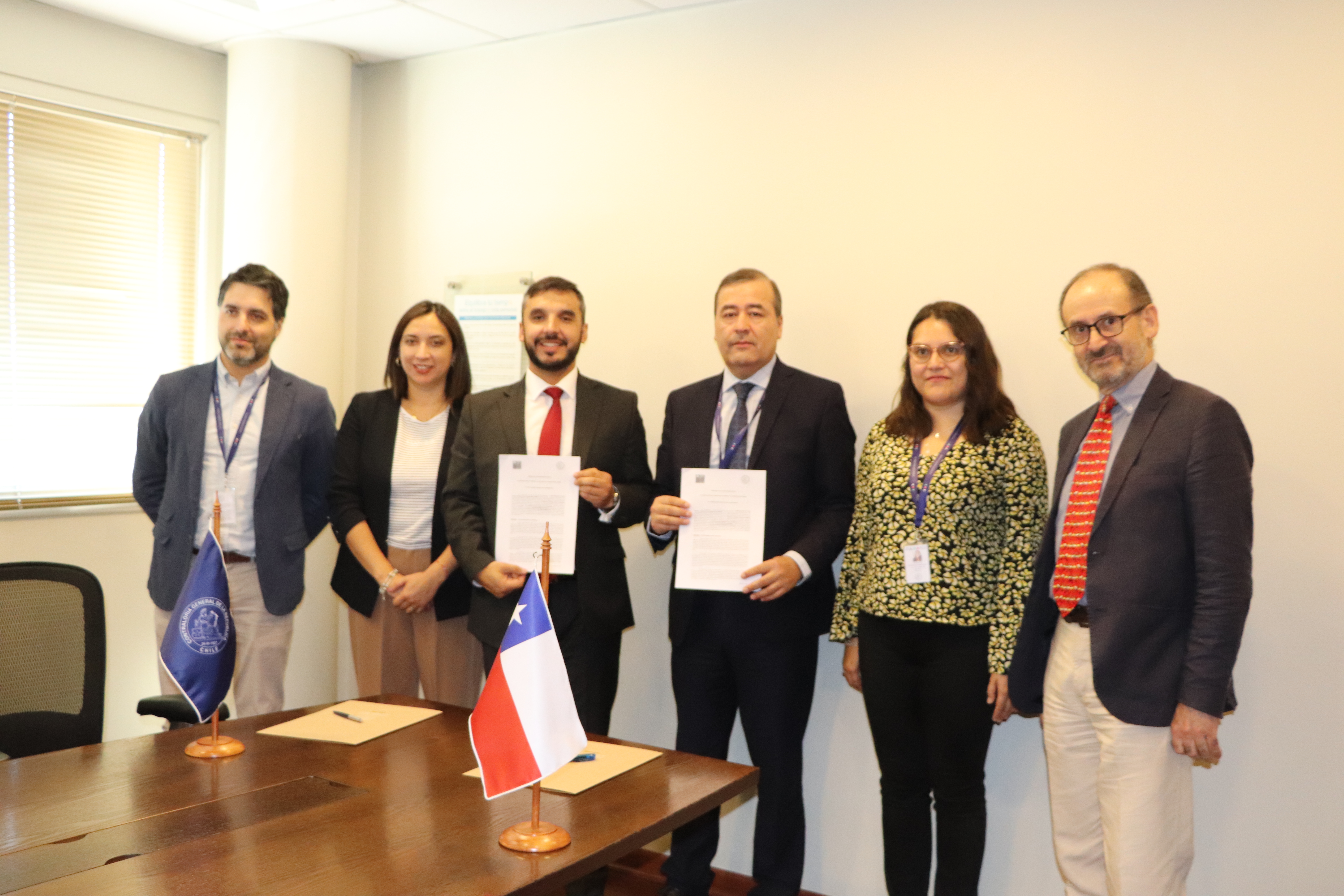 Corporación de Asistencia Judicial de la Región del Biobío y Contraloría General de la República suscriben convenio que permitirá realizar práctica profesional en la CGR